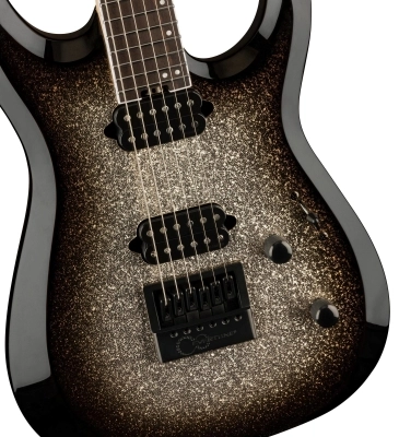 Pro Plus Series DK Modern EVTN6, Ebony Fingerboard - Silver Sparkle