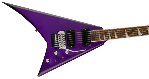 X Series Rhoads RRX24, Laurel Fingerboard - Purple Metallic with Black Bevels