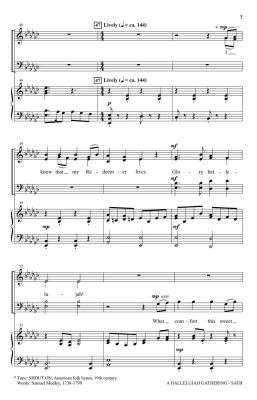 A Hallelujah Gathering - Martin - SATB