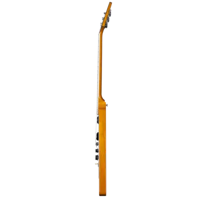 Flying V 70s Electric Guitar with Hardshell Case - Antique Natural