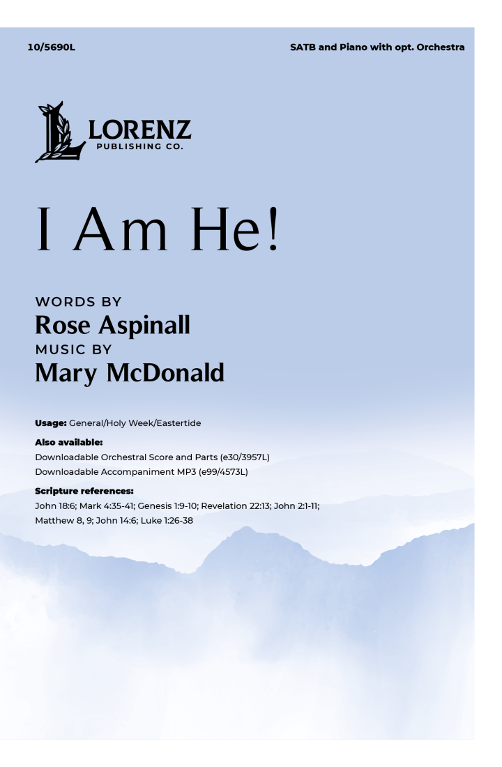 I Am He! - Aspinall/McDonald - SATB