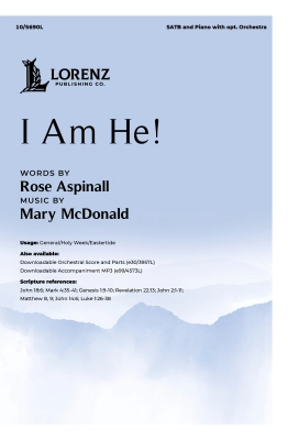 The Lorenz Corporation - I Am He! - Aspinall/McDonald - SATB