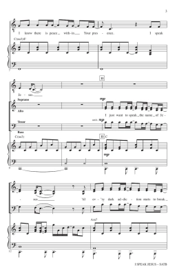 I Speak Jesus - KingsPorch/Martin - SATB