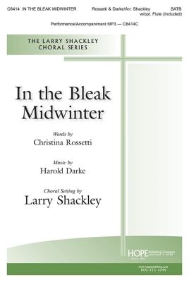 Hope Publishing Co - In the Bleak Midwinter Rossetti, Darke, Shackley SATB