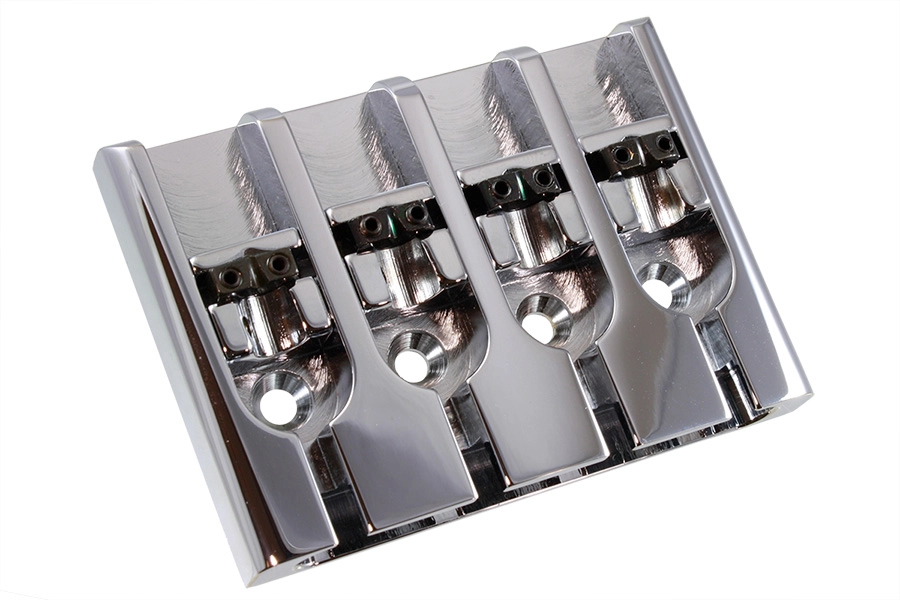 Bass Bridge Adjustable Lock-Down Saddles - Chrome