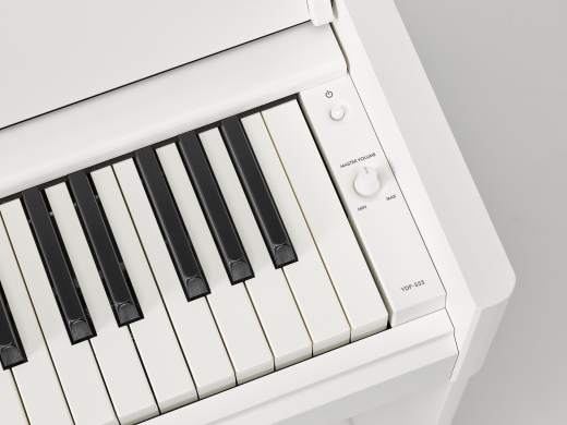 YDP-S55 Arius 88-Key Slim-Body Digital Piano with Stand and Bench - White