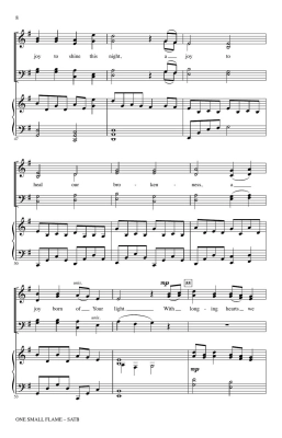 One Small Flame - Stewart/Purifoy - SATB