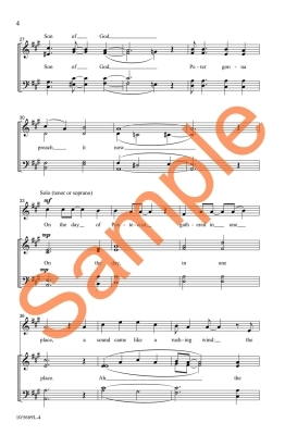 Peter Gonna Preach - Parker/Shackley - SATB