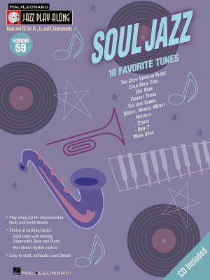Soul Jazz: Jazz Play-Along Volume 59 - Book/CD