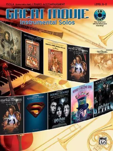 Great Movie Instrumental Solos for Strings