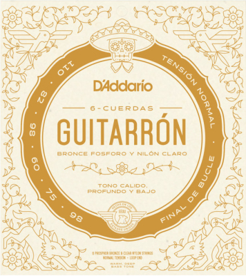 DAddario - Guitarron Phosphor Bronze 6 String Set - Normal Tension