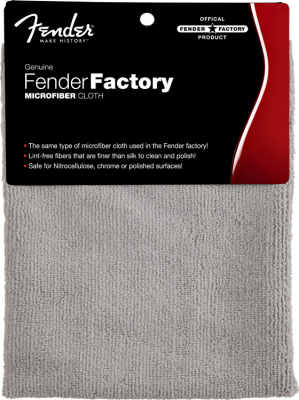 Fender - Factory Microfiber Cloth - Grey