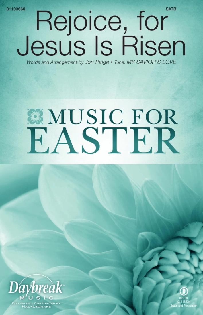 Rejoice, for Jesus Is Risen - Gabriel/Paige - SATB