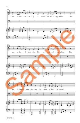 Rise Up, O Church, With Singing! - Stewart/Nix - SATB