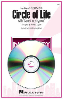 Hal Leonard - Circle of Life (with Nants Ingonyama) - Snyder - VoiceTrax CD