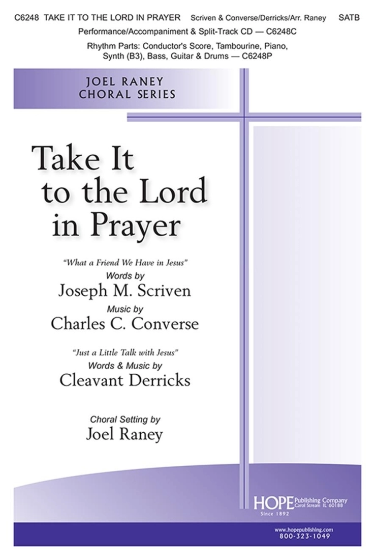 Take It to the Lord In Prayer - Raney - SATB