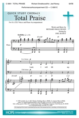 Total Praise - Smallwood/Raney - SATB