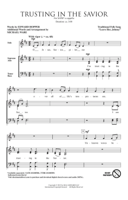 Trusting in the Savior - Hopper/Ware - SATB