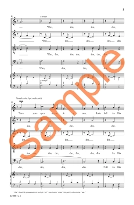 Turn Your Eyes Upon Jesus - Lemmel/Sharpe - SATB