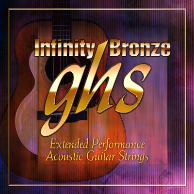 GHS Strings - Infinity Bronze Medium Acoustic Guitar Strings - 13-56