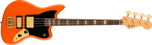 Limited Edition Mike Kerr Jaguar Bass, Rosewood Fingerboard - Tiger\'s Blood Orange
