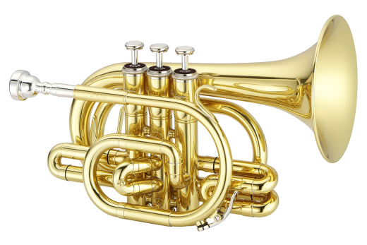 Jupiter - 700 Series JTR710Q Pocket Trumpet with Case