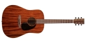 Martin Guitars - D-15e Dreadnought Mahogany\/Sapele Acoustic Electric Guitar with Gigbag