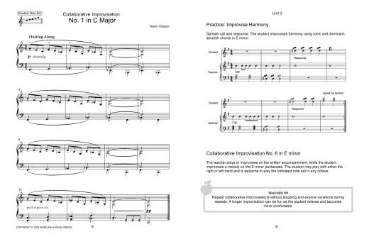 Invitations to Improvisation Level 1 - Gibson - Piano - Book