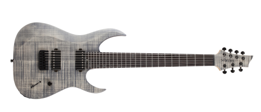 Schecter - Sunset-7 Extreme Electric Guitar - Grey Ghost