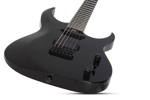Sunset-6 Triad Electric Guitar - Gloss Black