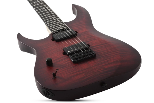 Sunset-6 Extreme Electric Guitar, Left-Handed - Scarlet Burst