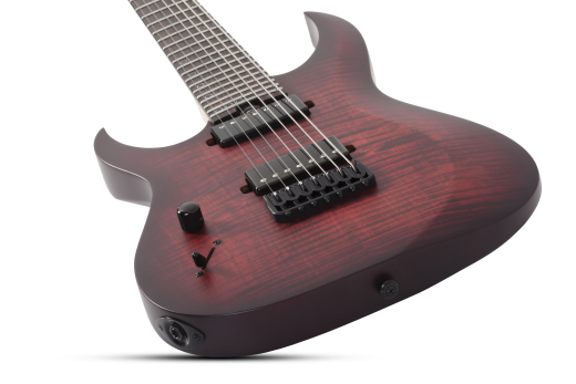Sunset-7 Extreme Electric Guitar, Left-Handed - Scarlet Burst