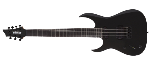 Sunset-7 Triad Electric Guitar, Left-Handed - Gloss Black