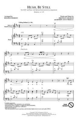 Hush, Be Still - Graham/O\'Reilly/Emerson - SAB