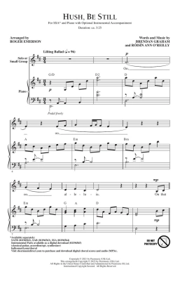 Hush, Be Still - Graham/O\'Reilly/Emerson - SSA