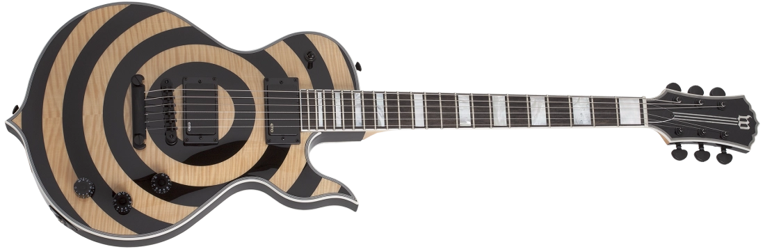 Wylde Odin Grail Electric Guitar - Rawtop Bullseye