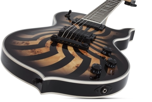 Wylde Odin Grail Electric Guitar - Buzzsaw Charcoal Burst