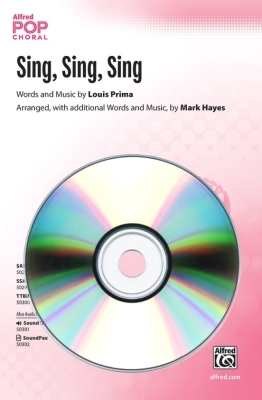 Alfred Publishing - Sing, Sing, Sing Prima, Hayes CD SoundTrax