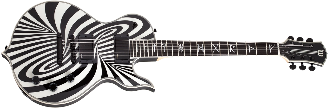 Wylde Odin Grail Electric Guitar - Blizzard Vintage White