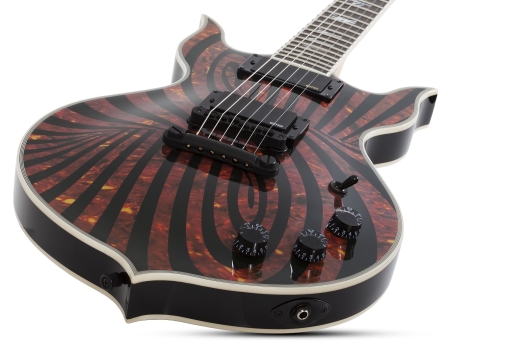Wylde Heathen Grail Electric Guitar - Tortoise Black Blizzard