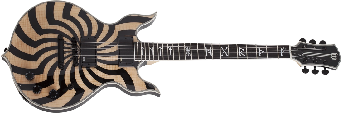 Wylde Heathen Grail Electric Guitar - Buzzsaw Rawtop