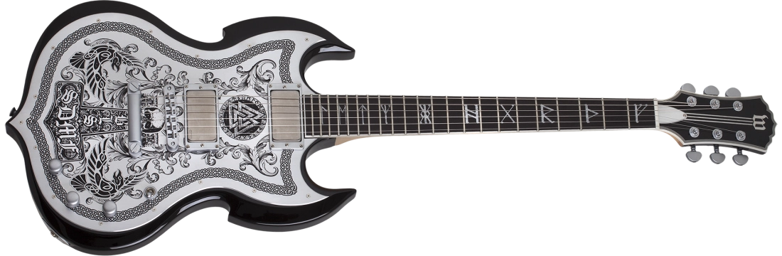 Wylde IronWorks Barbarian Electric Guitar - Black Burst