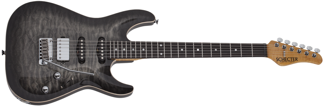California Classic Electric Guitar with Hardshell Case - Charcoal Burst