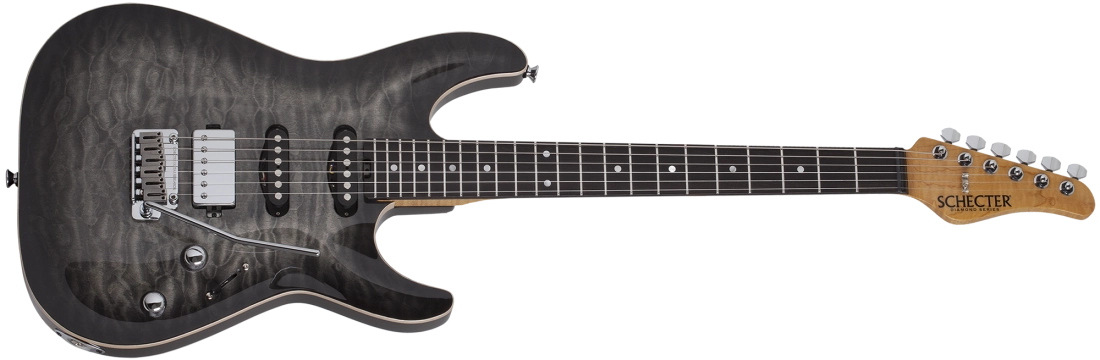 California Classic Electric Guitar with Hardshell Case - Charcoal Burst