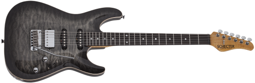 Schecter - California Classic Electric Guitar with Hardshell Case - Charcoal Burst
