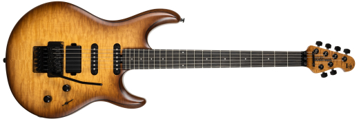 Ernie Ball Music Man - 30th Anniversary Luke 4 HSS, Roasted Figured Maple/Rosewood Fingerboard with Case - Steamroller