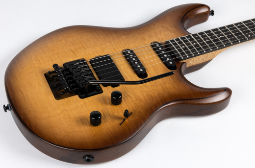 30th Anniversary Luke 4 HSS, Roasted Figured Maple/Rosewood Fingerboard with Case - Steamroller