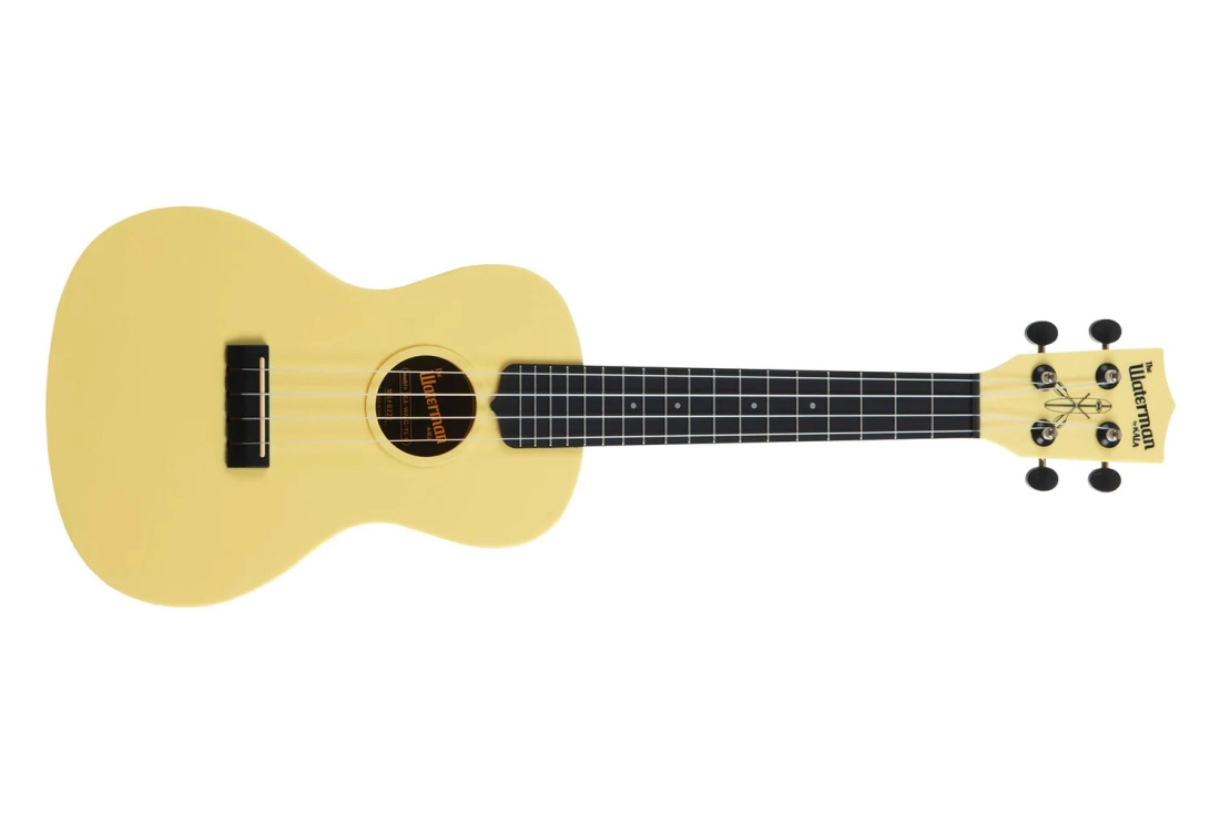 Starlight Yellow Glow-In-The-Dark Concert Waterman Ukulele