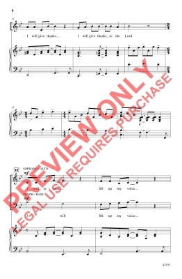 Joyful Thanksgiving - Martin - SATB