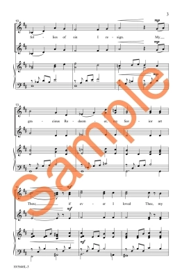 My Jesus, I Love Thee - Featherston/McDonald - SSAA